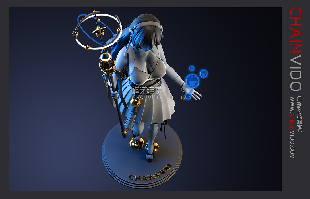 禅艺维度 - CHAINVIDO 《Eternal》系列 次时代人物设计